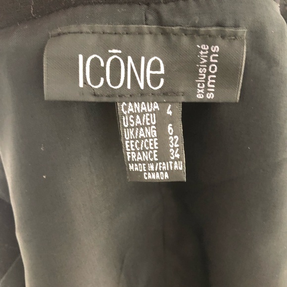 Black Icône coat - Picture 4 of 4